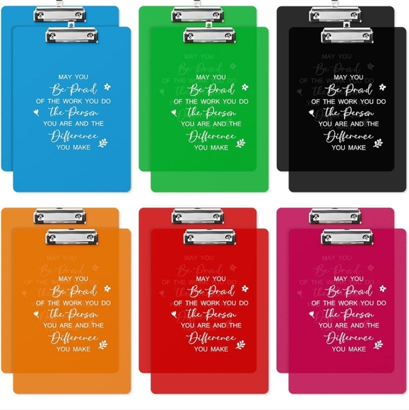 Colorful Clip Boards - Picture 3 of 4